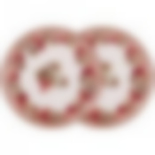 Набор тарелок закусочных lefard Фрукты 2 шт. 20,5 см 