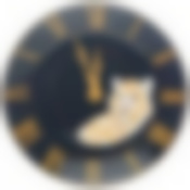 Тарелкa закусочная  lefard  Top style  часы 20,5 см серая 