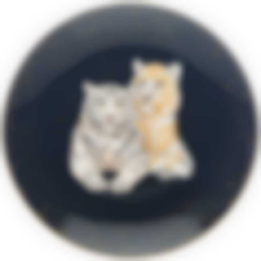 Тарелкa закусочная  lefard  Top style   20,5 см серая 