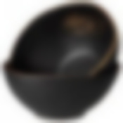 Набор салатников bronco Midnight gold 2 шт. 15 см 