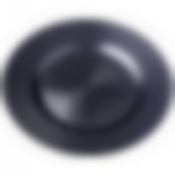 Тарелка Miracle black shiny 28см без упаковки 