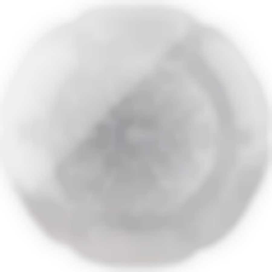 Тарелка акцентная Snowflake silver 21см