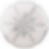 Тарелка акцентная Snowflake silver pearl 21см