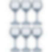 Набор рюмок из 6 шт Light blue ренесанс 65 мл