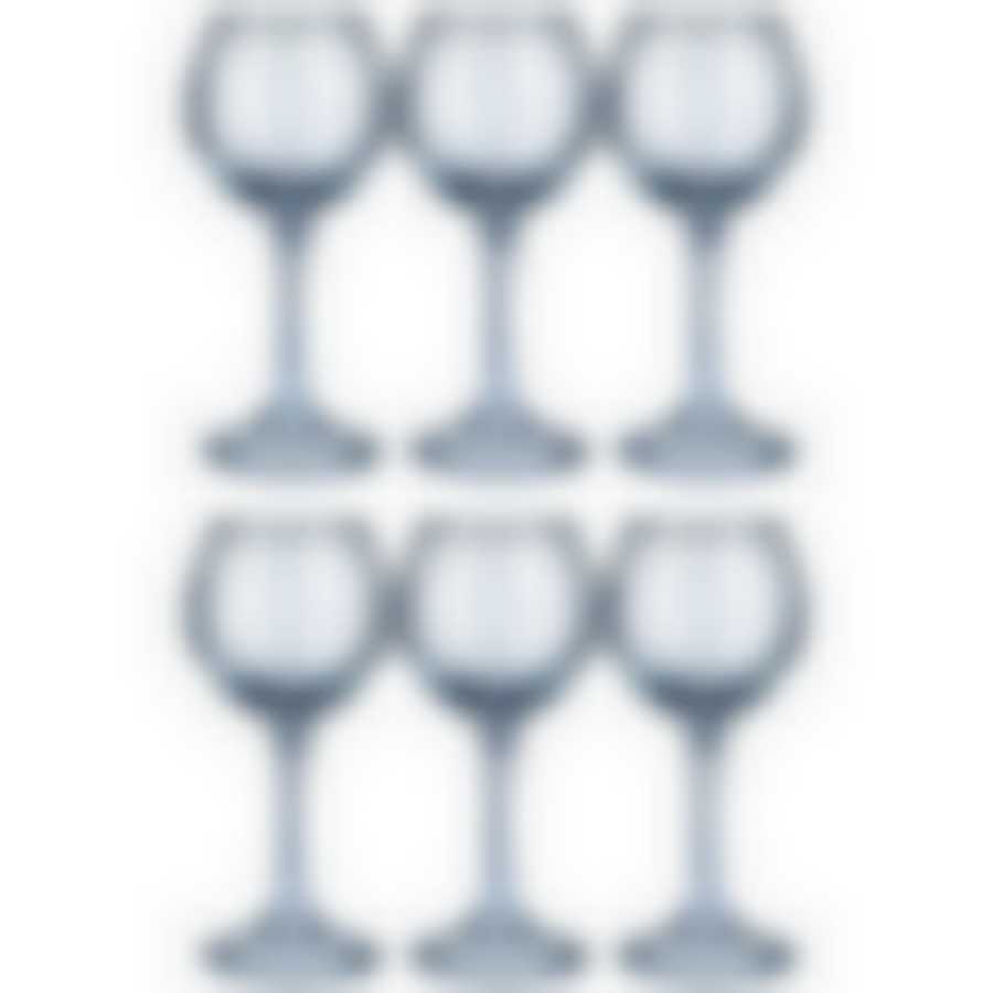 Набор рюмок из 6 шт Light blue ренесанс 65 мл