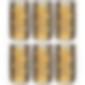 Набор стаканов из 6 шт Бакарра ромб черное золото 330 мл