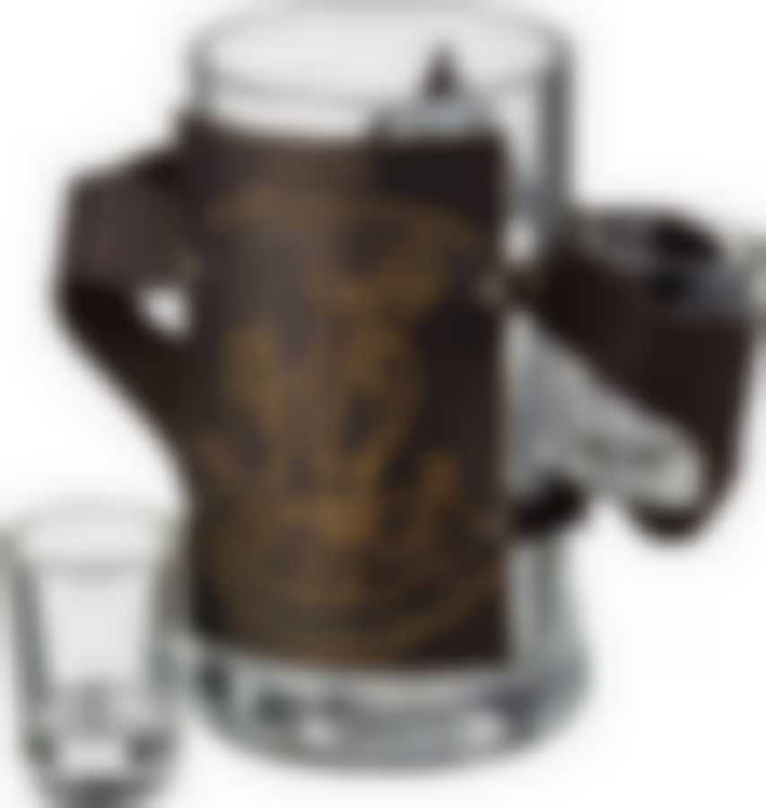 Набор:пивная кружка с 2 рюмками Полицейскому 600/35 мл