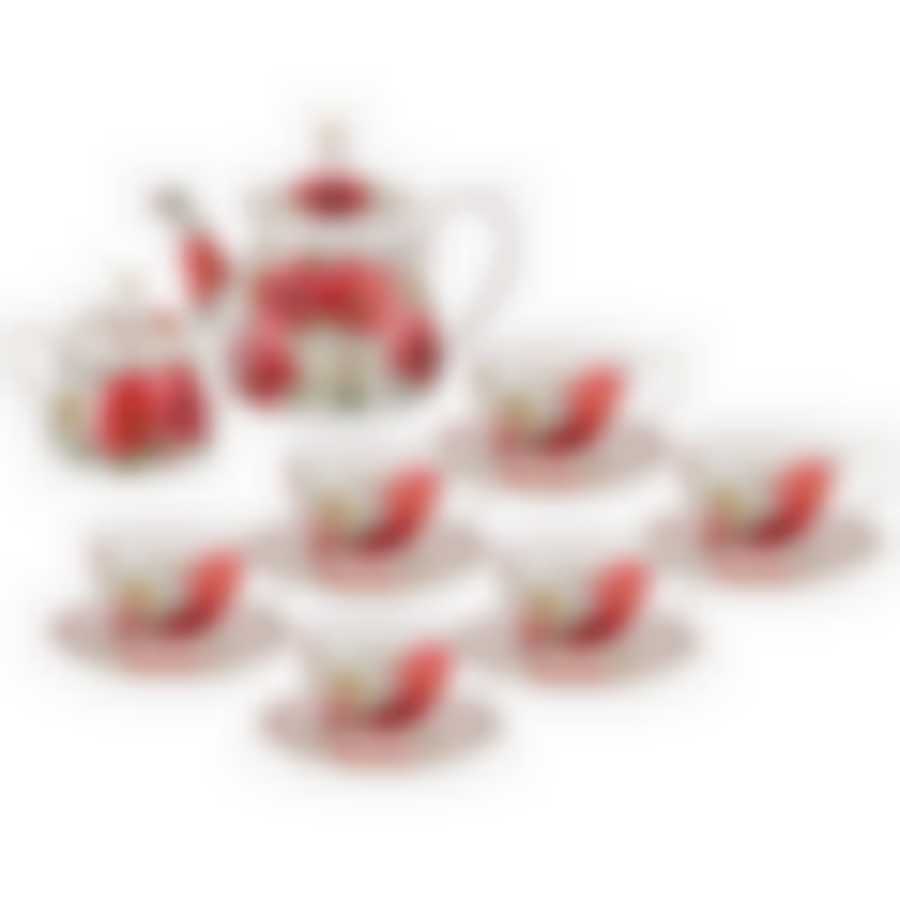 Чайный сервиз lefard Маки 14 предметов 