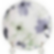 Тарелка обеденная Aquarelle 25,5 см голубой 