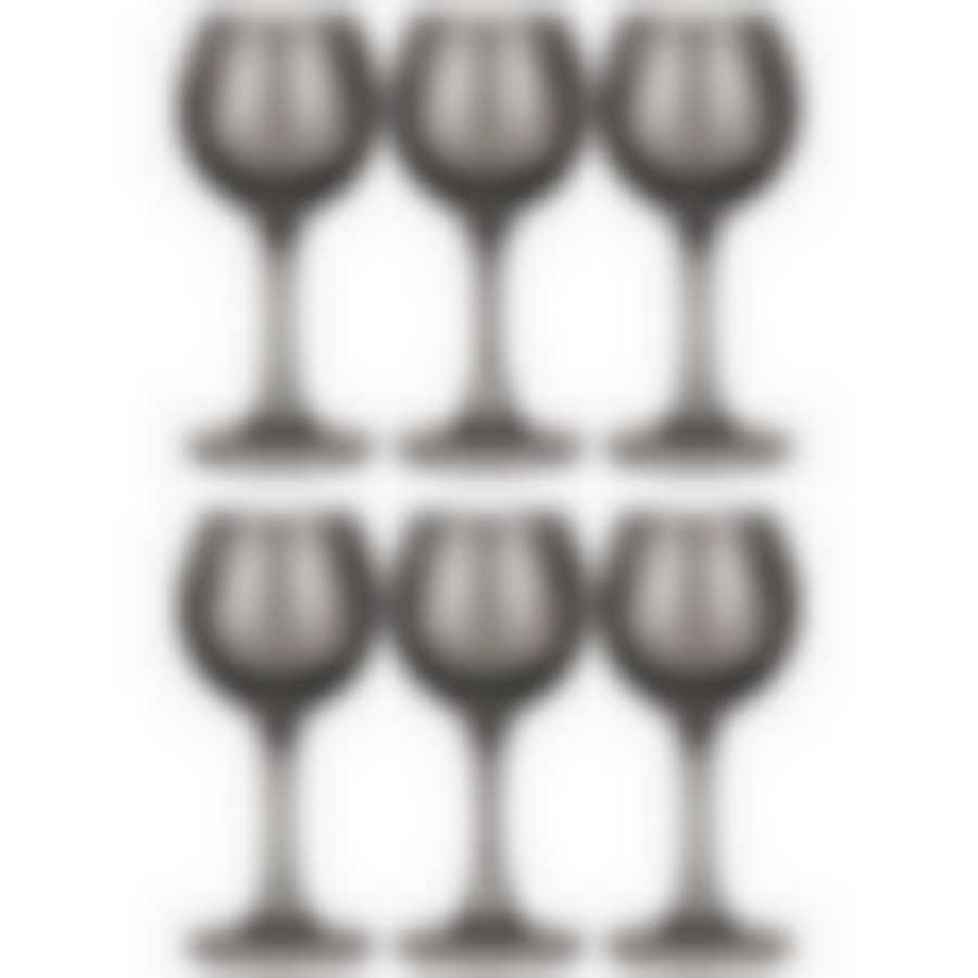 Набор рюмок из 6 шт Графит ренесанс 65 мл