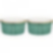 Набор из 2 розеток bronco Nature 8*4 см 120 мл мятный 