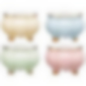 Набор розеток lefard Времена года 4 шт. 5*5*4 см микс 