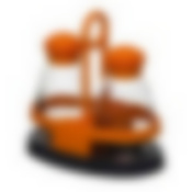 Набор солонок на подставке 2 шт. 95 мл (цвета в ассортименте)