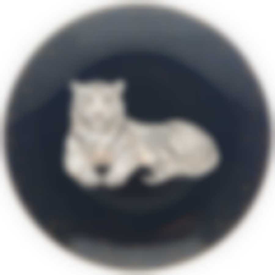 Тарелкa закусочная  lefard  Top style   20,5 см серая 