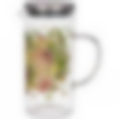 Кувшин agness Винтаж.пионы 1400 мл жаропрочное боросиликатное стекло