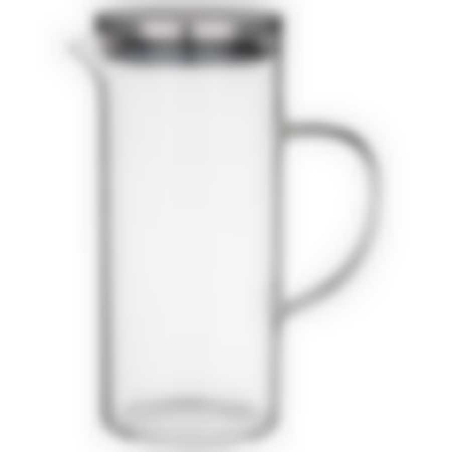 Кувшин agness Монблан 1400 мл жаропрочное боросиликатное стекло