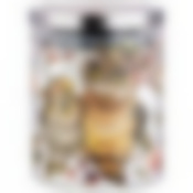 Емкость для сыпучих agness Совушки , 850 мл боросиликатное стекло