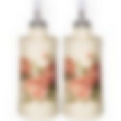 НАБОР ДЛЯ МАСЛА/УКСУСА "КОРЕЙСКАЯ РОЗА" 2ПР. 6,5*6,5 СМ. ВЫСОТА=14,5 СМ. / 300 МЛ.