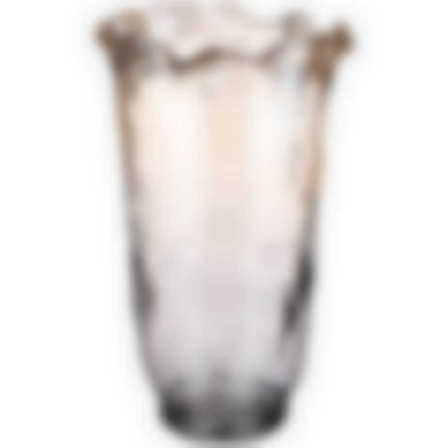 Ваза Artesana black/amber высота 38см