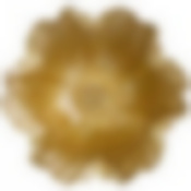 Блюдо Golden flower 21cm
