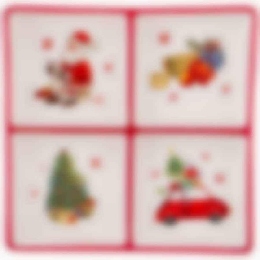 Менажница С новым годом! 19*19*3,5 см. 