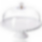 Тортовница 28,5см с крышкой на ножке LR