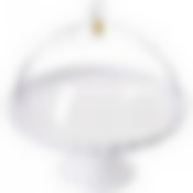 Тортовница 23 см с крышкой на ножке LR