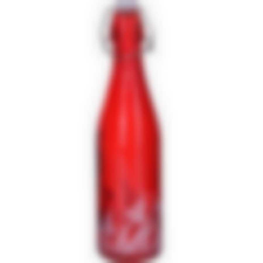 Бутылка 500мл стекло с крышкой (цвет в ассортименте)