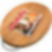 Доска разделочная овал средн мет. руч MB