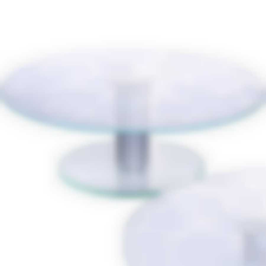 Тортовница 32см на ножке высокая