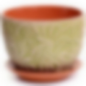 Горшок ЦВЕТНАЯ ГЛАЗУРЬ-3, Версаль лайм