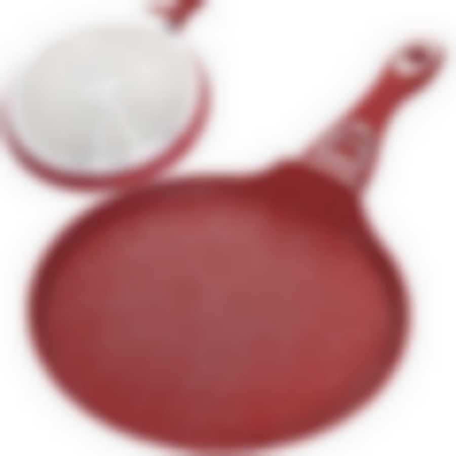 Блинница алюм 24 см мрам/п бак/руч MB