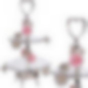 Конфетница 2-х ярусная 32х32х52см MB