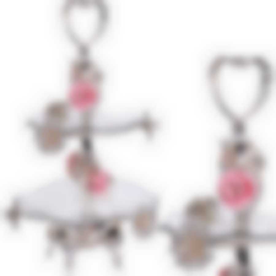 Конфетница 2-х ярусная 32х32х52см MB