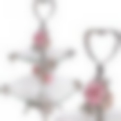 Конфетница 2-х ярус 31,5х31,5х52смMB