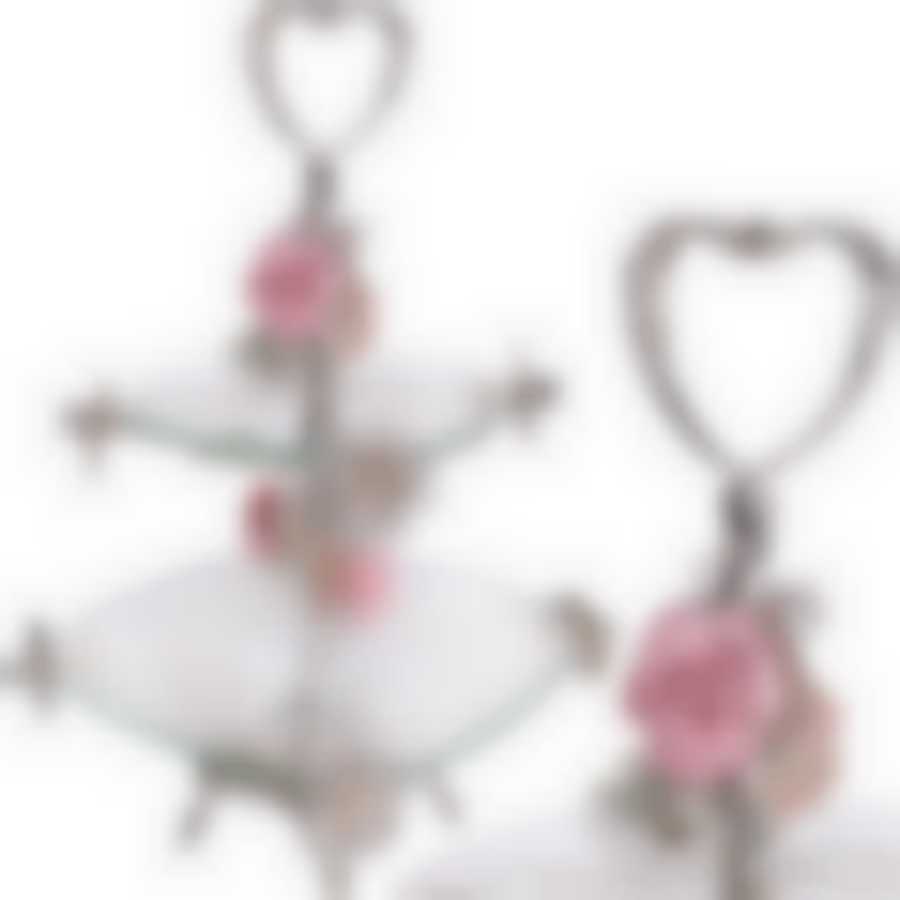 Конфетница 2-х ярус 31,5х31,5х52смMB