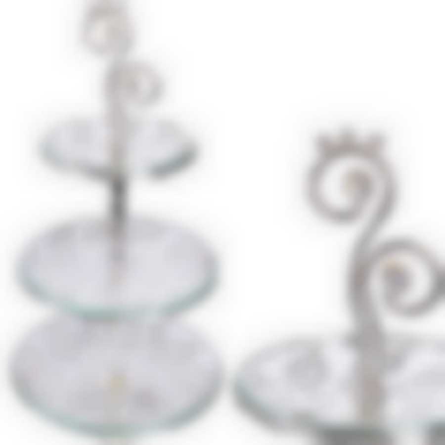 Конфетница 3-х ярусная 30х30х57см MB