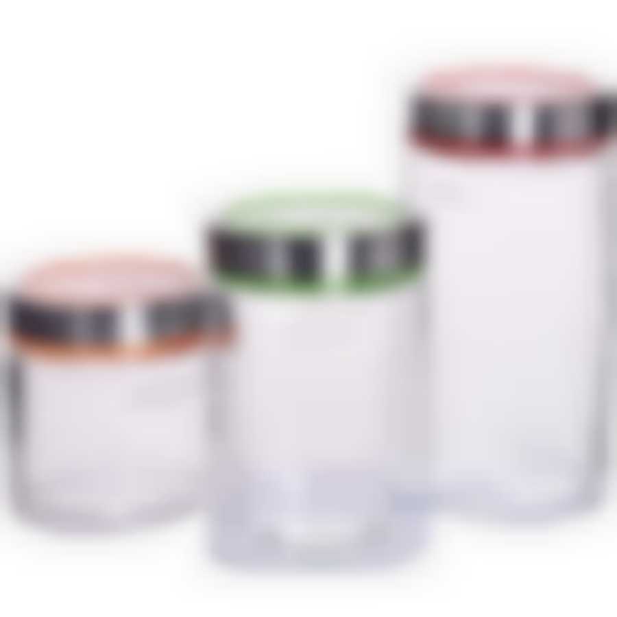 Банки для сыпучих 3пр1,55+1,05+0,750л.MB