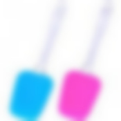 Лопатка силиконовая 25,5х6см.MB