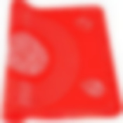 Коврик силикон 38х28см.красный MB