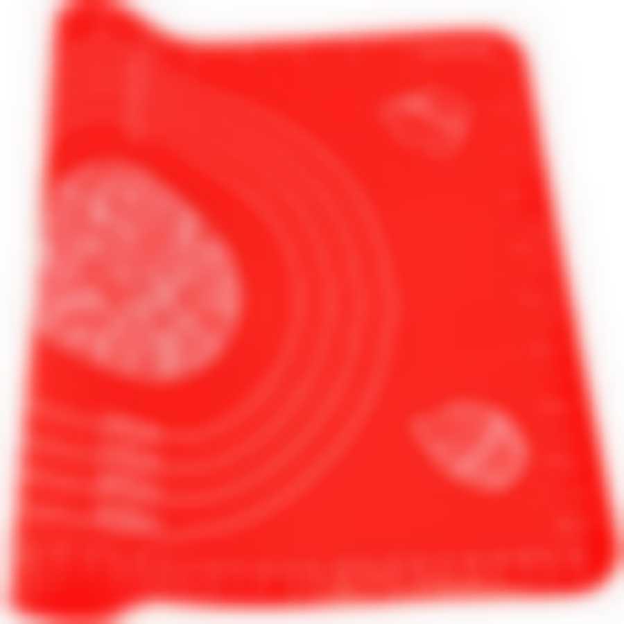 Коврик силикон 38х28см.красный MB