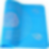 Коврик силикон 38х28см. голубой MB