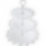 Конфетница 3ярус 18,5-23,5-28 керам LR