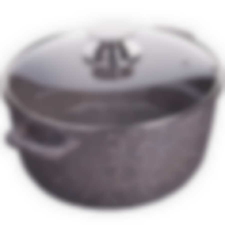 Кастрюля алюминий 3,2л. 22см.ГРАНИТ.MB