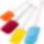 Лопатка силиконовая 25,5х6 см MB цвета в ассортименте