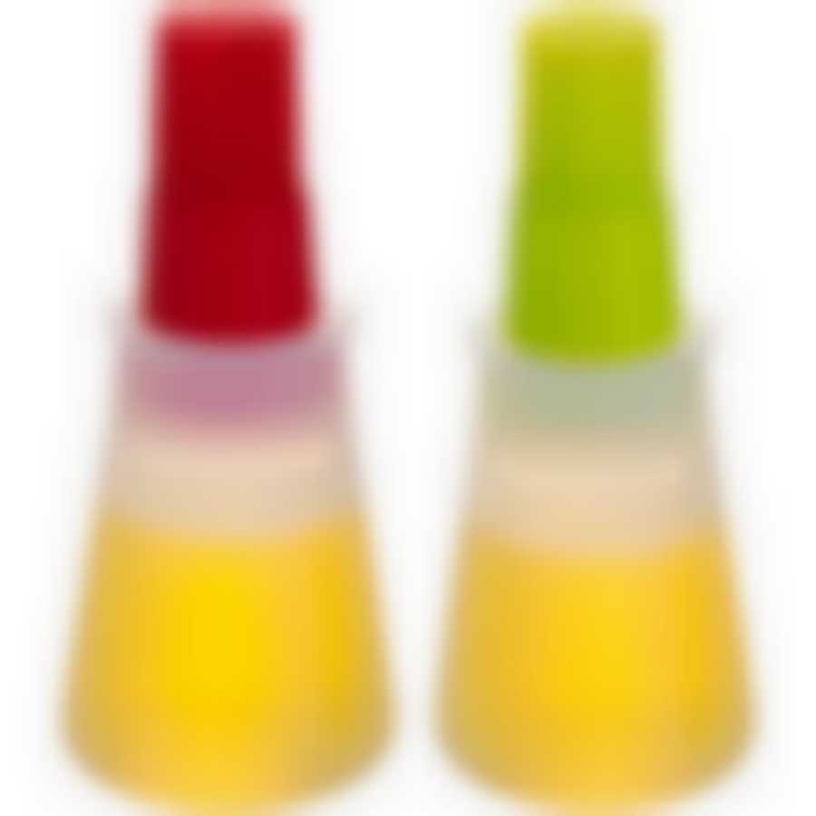 Кисточка силокн с дозатором КРАСНАЯ МВ