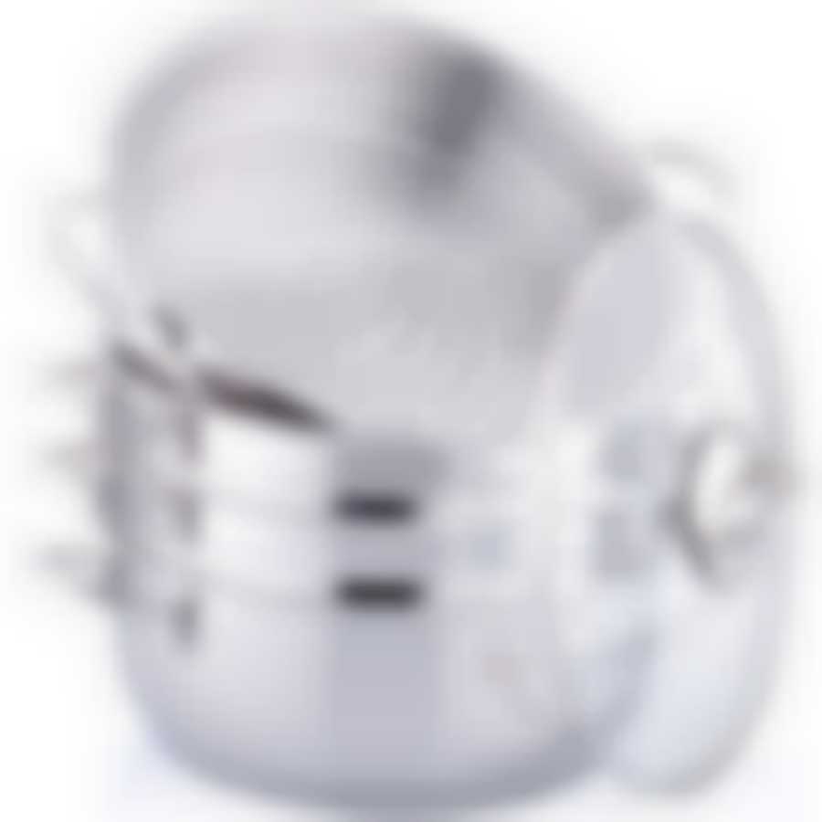 Мантоварка 28см нерж 3 ярусТУРЦИЯ МВ