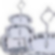 Конфетница мет. 3-х ярусная MB