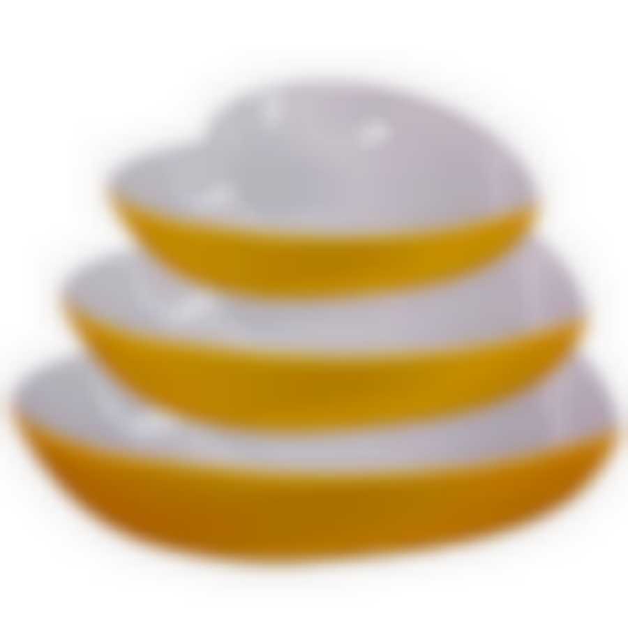 Набор салатниц керамика 3 пр LR