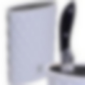 Подставка для ножей 22,5х17,5см.MB БЕЛАЯ